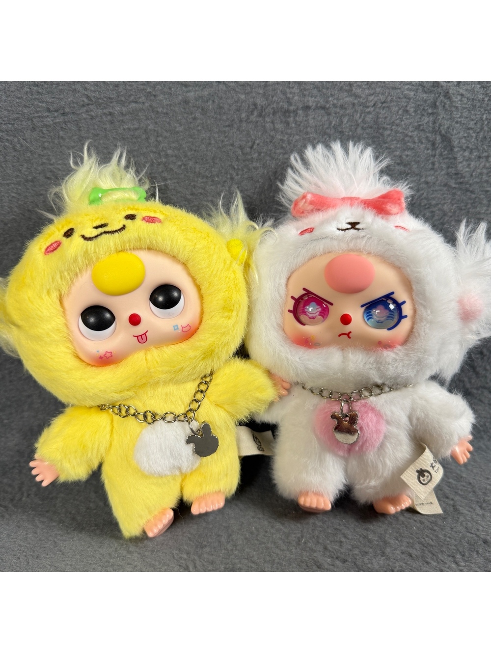 Baby Three Cats and Dogs Series Plush Secret With Duo Eyes!